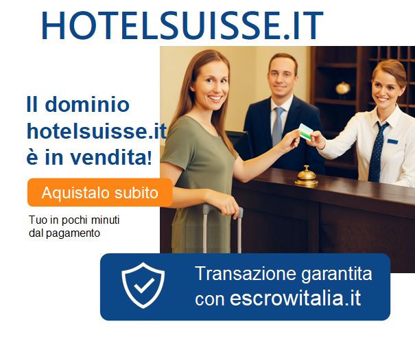 Visuale suggestiva associata al nome dominio hotelsuisse.it